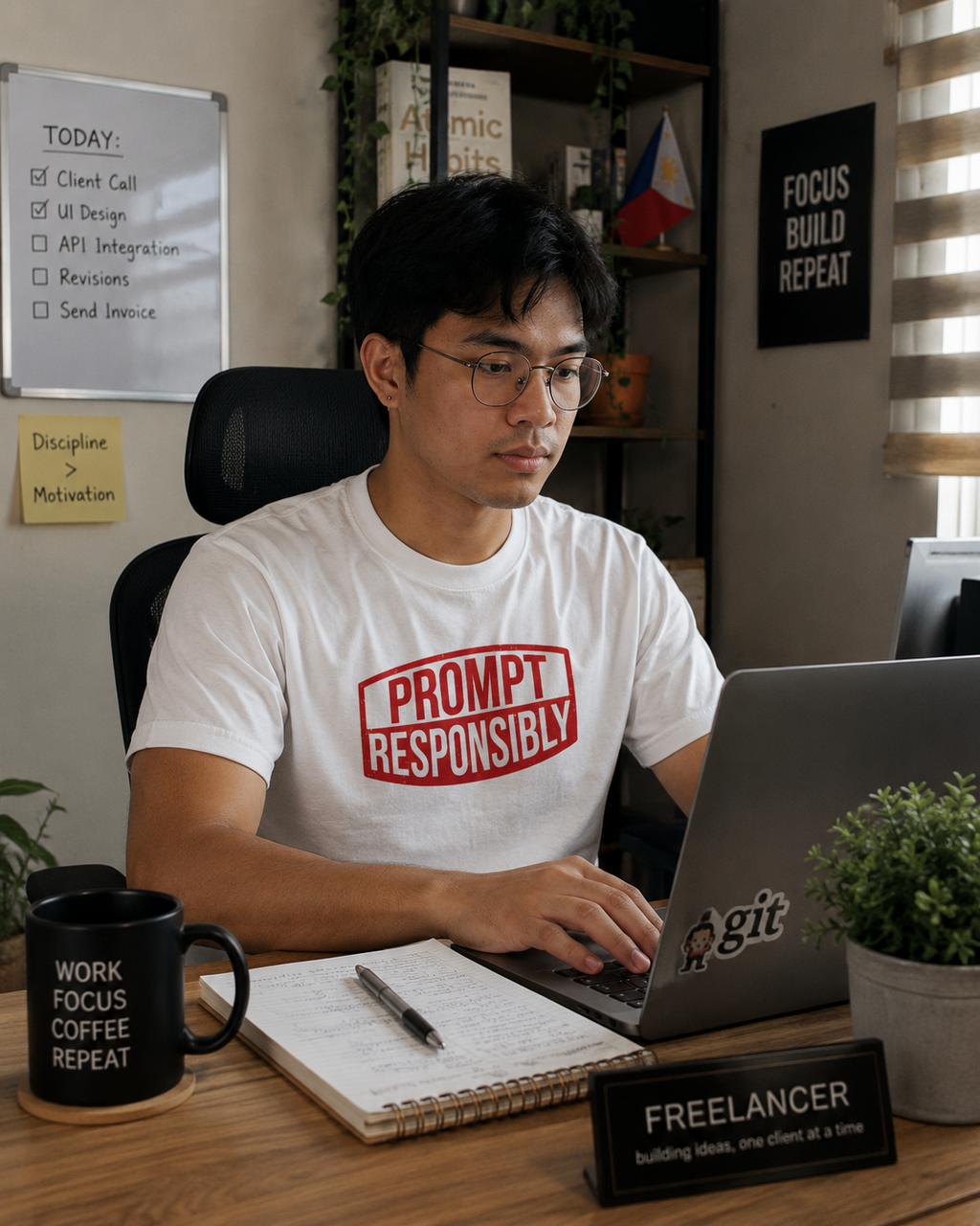 Prompt Responsibly Premium Tee 💻⚡