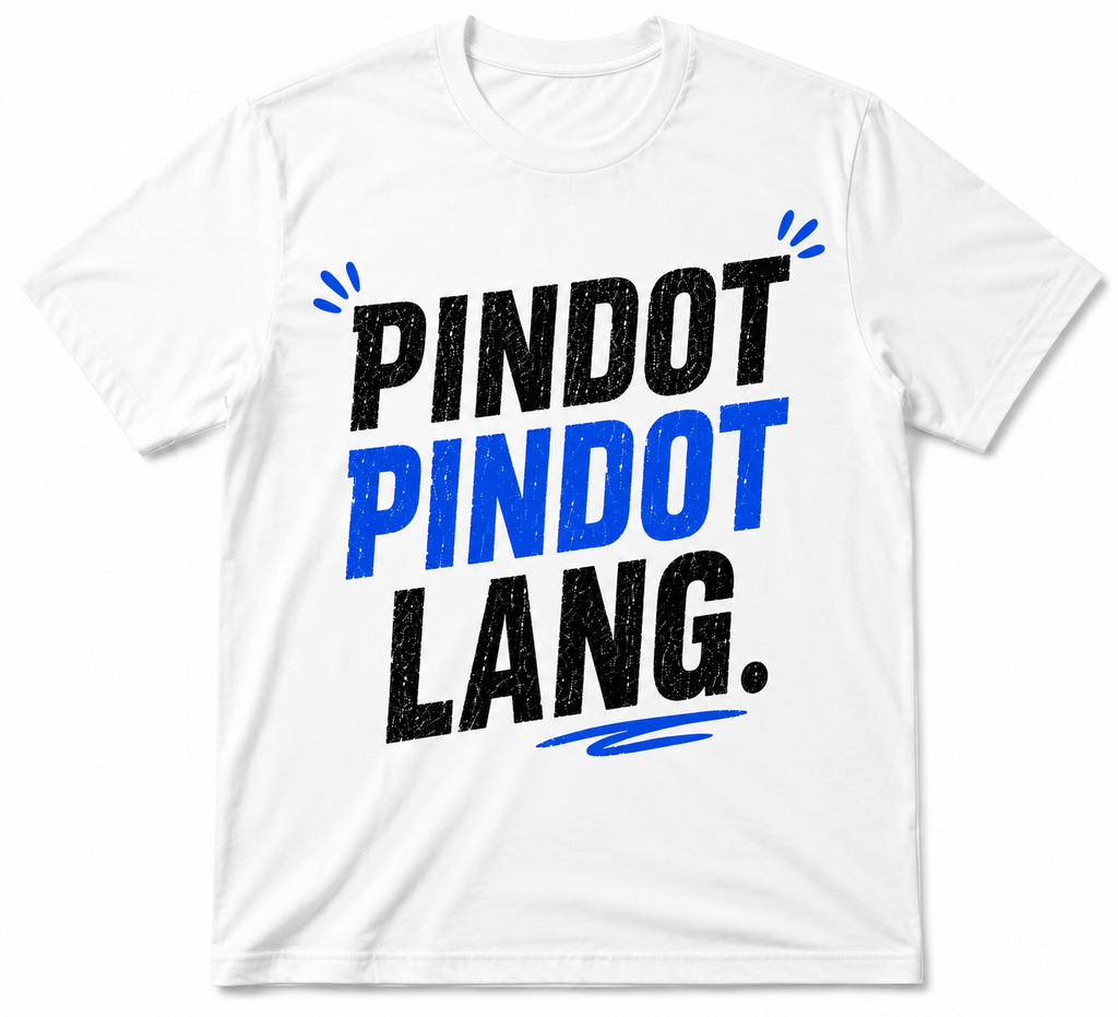 PINDOT PINDOT LANG. Premium Tee 💻⚡